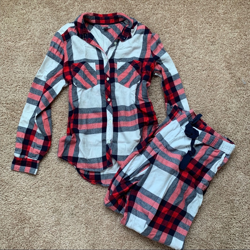 Aerie Flannel Pajama Set